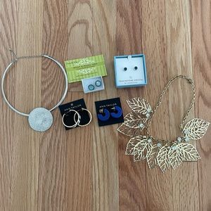 Brand new Jewelry lot- necklaces and earrings